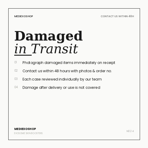Damaged in Tran